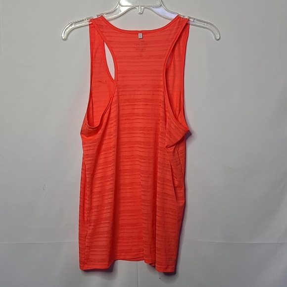Nike dri -fit neon razorback tank top sz Medium - Picture 5 of 5